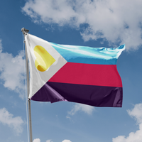 Tricolor Polyamory Pride Flag