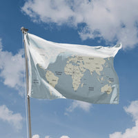 World Map Flag
