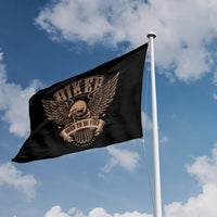 Born To Be Free Biker Flag V - Flag Republic