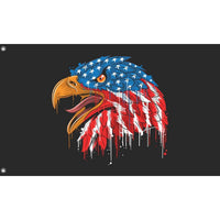 Patriotic American Eagle Flag - Flag Republic