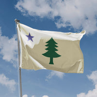 Original Maine Flag | Unique Print | High Quality Materials | Size - 3 - Flag Republic
