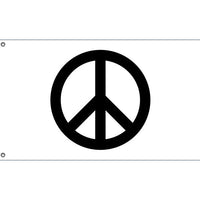 Traditional Peace Sign Flag | Unique Print | Hiqh Quality Materials | - Flag Republic