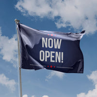 Now Open Flag