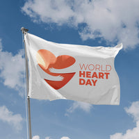 World Heart Day Flag - Flag Republic