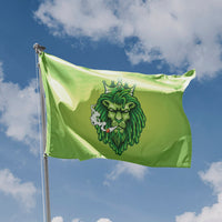 Rasta Lion Flag