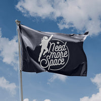Need More Space Dark Flag - Flag Republic