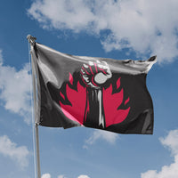 Prohibition Sign Hand Flag - Flag Republic