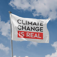 Climate Change Is Real Flag