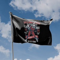 Baseball League Flag