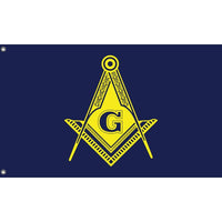 Blue Masonic Flag