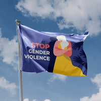 Stop Gender Violence Flag - Flag Republic