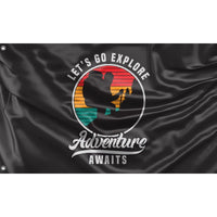 Let's Go Explore Flag - Flag Republic