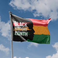 Black History Month Face Flag - Flag Republic