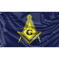 Blue Masonic Flag