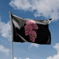 Skulls Pop Art Flag