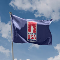 Blue Made in USA Flag - Flag Republic