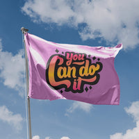 You Can Do It Pastel Flag
