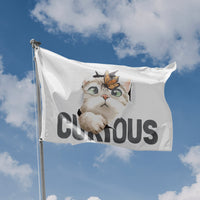 Curious Cat Flag - Flag Republic