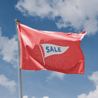 Red Sale Flag - Flag Republic