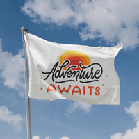 Adventure Awaits Flag