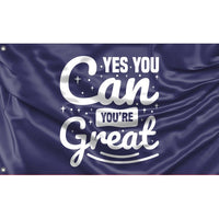 Yes You Can Flag - Flag Republic