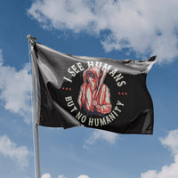 No Humanity Flag