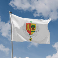 Senegal National Emblem Flag