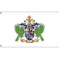Saint Lucia National Emblem Flag