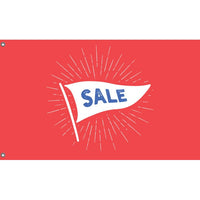 Red Sale Flag - Flag Republic