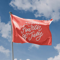 Happy Fourth Of July Flag