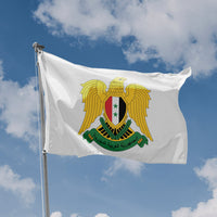 Syria National Emblem Flag - Flag Republic