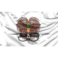 Papua New Guinea National Emblem Flag