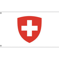 Switzerland National Emblem Flag - Flag Republic