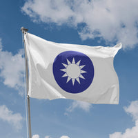 Taiwan National Emblem Flag