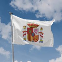 Spain National Emblem Flag - Flag Republic