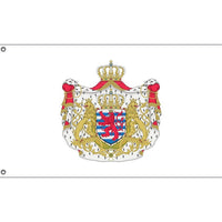 Luxembourg National Emblem Flag - Flag Republic
