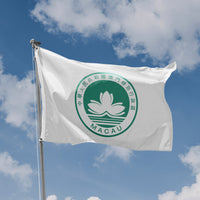Macau National Emblem Flag