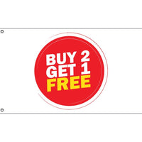 Buy 2 Get 1 Free Flag - Flag Republic