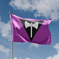 Labrys Lesbian Flag