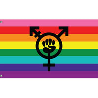 Trans Feminist Symbol Flag