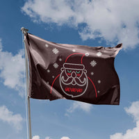 Neon Santa Christmas Flag - Flag Republic