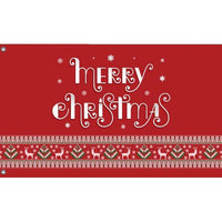 Traditional Merry Christmas Flag - Flag Republic