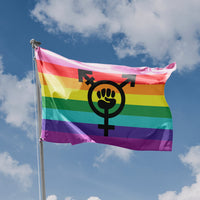 Trans Feminist Symbol Flag