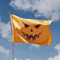 Scary Pumpkin Face Flag - Flag Republic