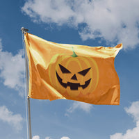Crazy Pumpkin Orange Flag - Flag Republic