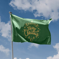 We Wish You A Merry Christmas Flag