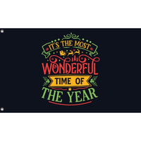 Wonderful Time Of The Year Flag - Flag Republic