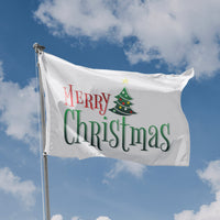 Minimalistic Merry Christmas Flag - Flag Republic