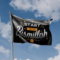 Start With Bismillah Flag - Flag Republic