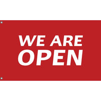 We Are Open Flag